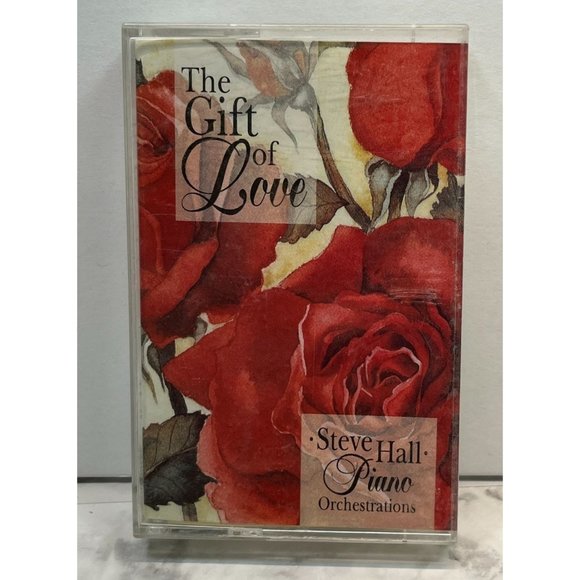 Steve Hall The Gift of Love Cassette Tape Piano Orchestrations 1995 - Picture 3 of 4